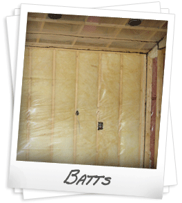 Example image of a batt insulation.